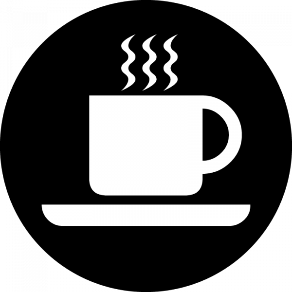 Gobo Hinweis Café, Kaffee, Coffee To Go