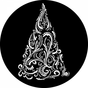 Gobo zu Advent und Weihnachten, Weihnachtsbaum