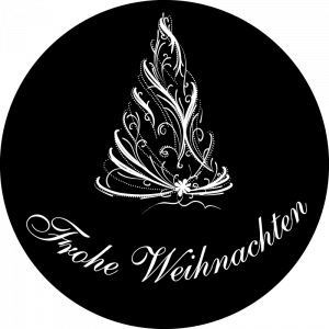 Gobo zu Advent und Weihnachten, Weihnachtsbaum mit Schleifen