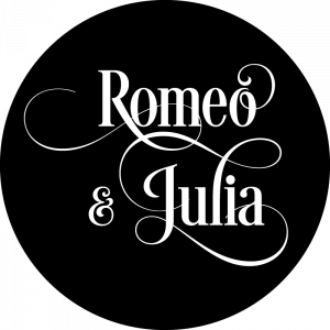 Gobo mit Namen des Brautpaars, für Hochzeit, Hochzeitsfeier