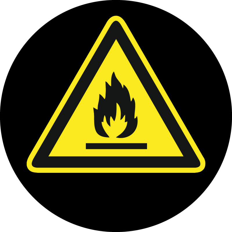 Warnung Brandgefahr